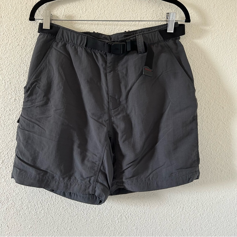 The North Face Women’s Nylon Active Shorts Medium Gray Outdoors Hike